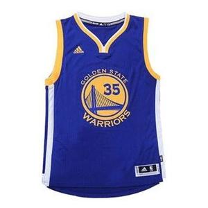 Футболка nba kevin durant 35 warrior 3 № 5 выездная sw майка Adidas, синий