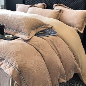 LUOLAI HOME Комплект постельного белья 4 предмета, простыня 150 см, пододеяльник 200x230 см