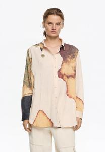 Блуза Bimba Y Lola Button-down blouse, Abstract Amarillo Claro/Light Yellow