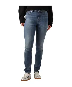 Узкие джинсы из синей джинсовой ткани Tommy Hilfiger, синий