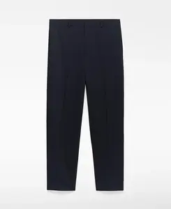 Мужские классические брюки прямого кроя Adolfo Dominguez, темно-синий