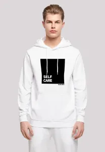 Толстовка F4NT4STIC "SELF CARE HOODIE", принт, белый