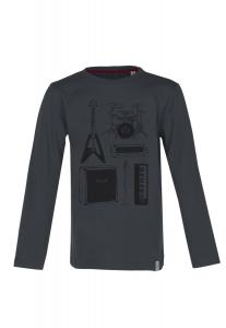 Лонгслив Band of Rascals I wanna Rock, серый