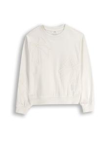 Блузка с длинными рукавами цвета экрю Coccodrillo