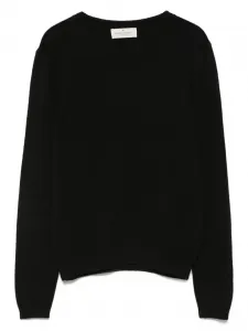 Кашемировый свитер с круглым вырезом BRUNO MANETTI, черный