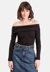 Топ Cache Cache MIT LANGEN ÄRMELN, Noir/Black