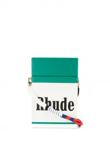 Сумка через плечо Cig с логотипом RHUDE, зеленый