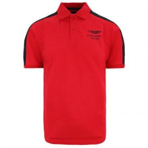 Hackett Aston Martin Racing мужская красная рубашка-поло Hackett London, красный