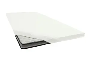 Простыня Janine "TOPPER 5001/", с эластичным краем по низу 180-200х200-220 см, 1 шт., цвет ecru