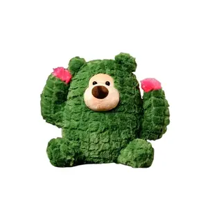 Плюшевая кукла Cactus Pineapple с милым выражением лица, гипоаллергенная и качественная, высота 18 см Mise