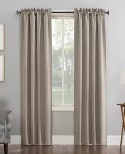 Энергосберегающая панель для затемнения Preston с карнизом для штор Sun Zero, stone