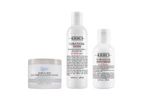 Наборы для ухода за кожей Unisex Kiehl's, белый Clay Mask 125ml+High Moisturizing Toner 250ml+High Moisturizing Lotion 125ml