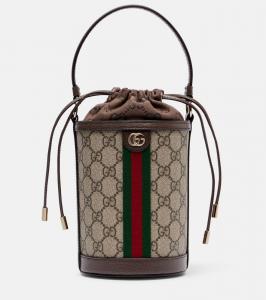 Сумка-ведро Ophidia Small GG Gucci, B.Eb/M.White/Brb