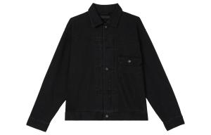 UNIQLO Джинсовая куртка унисекс темно-серый, Dark Gray