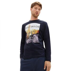 Футболка Tom Tailor 1037812 Printed, синий