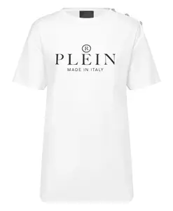 Футболка с круглым вырезом Philipp Plein, белый