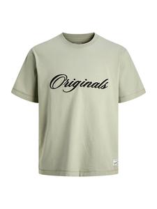 JACK & JONES Футболка 'JORNANTUCKET' в пастельно-зеленом цвете