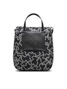 Рюкзак Tous с логотипом, черный/серый