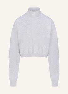 Толстовка Lounge из хлопкового флиса Skims, серый