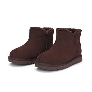 Износостойкие детские ботинки с низким голенищем HDJ, Chocolate