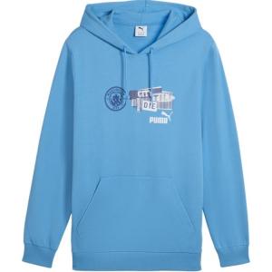 PUMA Толстовка MCFCFtblnrgy мужская светло-голубая