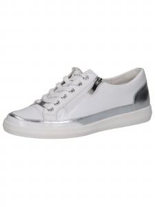 CAPRICE Кроссовки 'Ties' в белом цвете