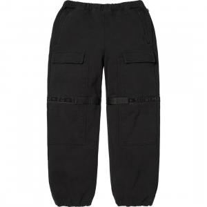 Штаны карго Marithé + François Girbaud Shuttle Tape Supreme, черный