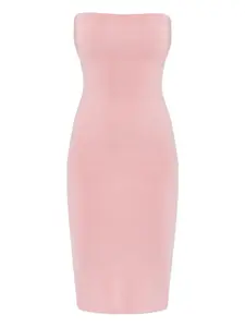 Платье миди The Sera Jacquemus, розовый