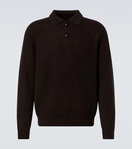 Кашемировый свитер-поло Mr Darius Arch4, Brown Wood