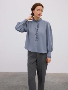 Блузка антрацитового цвета BGN