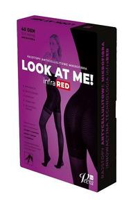 Компрессионные колготки Veera Look At Me Rajstopy Microfibra Infrared Czarny, XXL