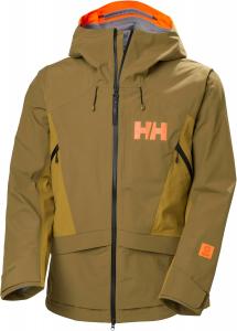 Helly-Hansen Sogn Tinden Shell куртка для мужчин - лыжные куртки с технологией HELLY TECH, капюшон совместим с шлемом, водонепроницаемая Helly Hansen, 718 Sepia