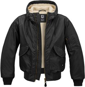Куртка Brandit CWU Hooded Jacket, черный