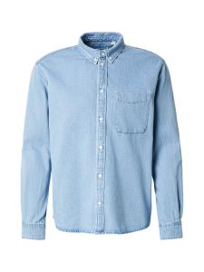 Only & Sons Рубашка на пуговицах Regular fit в синем дениме