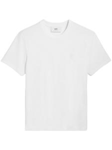 AMI Paris футболка с монограммой Ami de Coeur, белый