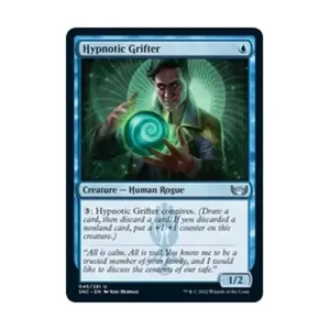 CCG Гипнотический мошенник (U), MTG - Streets of New Capenna