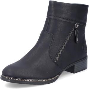 Женские классические ботильоны Rieker, Black 00