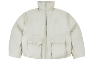 Пуховик унисекс серо-зеленый ADER ERROR