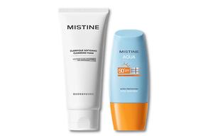 Missha, очищающее молочко с солнцезащитным кремом для комбинированной кожи увлажняющее, освежающее, восстанавливающее, увлажняющее Mistine