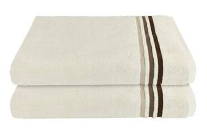 Полотенце для душа Schiess шт Skyline Color 2-teilig, 70x1x140 см, кремово-белый