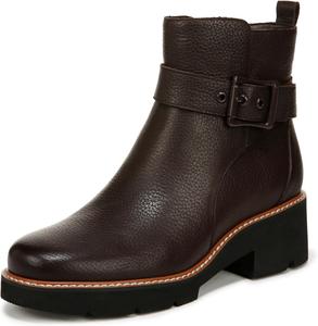 Женские ботильоны Naturalizer Darry с ремешком - водоотталкивающие, Coffee Bean Brown Leather