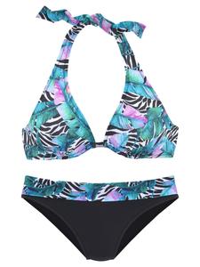 Комплект бикини Vivance, цвет schwarz/bedruckt/bunt