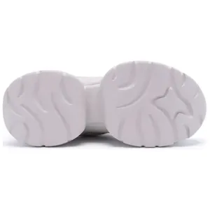 Satchi Synthetic Leather Low top Chunky Sneakers Women's Purple