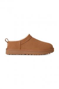 Угги замшевые UGG Classic Micro, коричневый