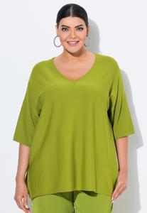 Джемпер Ulla Popken Jumper, Grass Green/Green