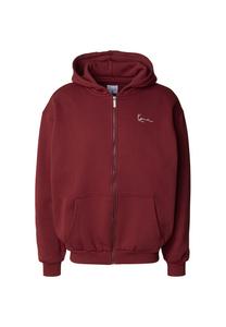 Толстовка с капюшоном на молнии Karl Kani Essential, Cherry Red