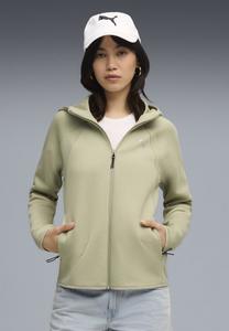 Толстовка Puma Zip-up sweatshirt, Lux Army/Green
