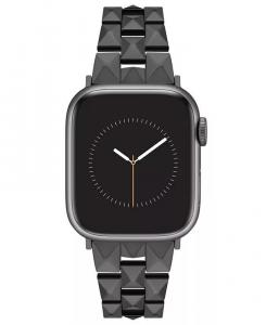 Женский браслет из сплава темно-серого цвета, предназначенный для Apple Watch диаметром 38/40/41 мм Nine West