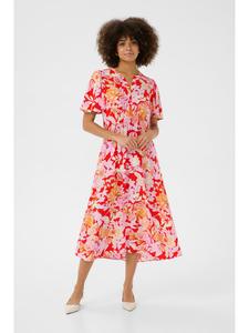 Платье Cuadrey свободного кроя в красно-розовом цвете CULTURE