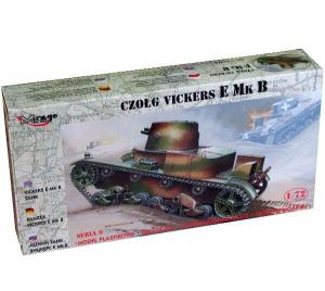 Mirage, Vickers E Mk B, однооборотный, Модельный комплект, 12+